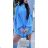 Košeľa oversize dlhý rukáv dámsky (S/M/L ONE SIZE) TALIANSKA MÓDA IMWGS223257