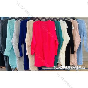 Cardigan pletený dlhý rukáv dámske (S/M ONE SIZE) TALIANSKA MÓDA IMWAA223304