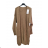 Cardigan pletený dlhý rukáv dámsky (S/M ONE SIZE) TALIANSKA MÓDA IMPLI22moher2160