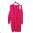 Cardigan pletený dlhý rukáv dámsky (S/M ONE SIZE) TALIANSKA MÓDA IMPLI22moher2160