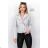 Bunda koženková/krivák dámske (S-XL) TALIANSKA MÓDA IMPBD22AY033/DR čierna M
