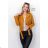Bunda koženková/krivák dámske (S-XL) TALIANSKA MÓDA IMPBD22AY033/DR čierna M