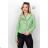 Bunda koženková/krivák dámske (S-XL) TALIANSKA MÓDA IMPBD22AY033/DR čierna M