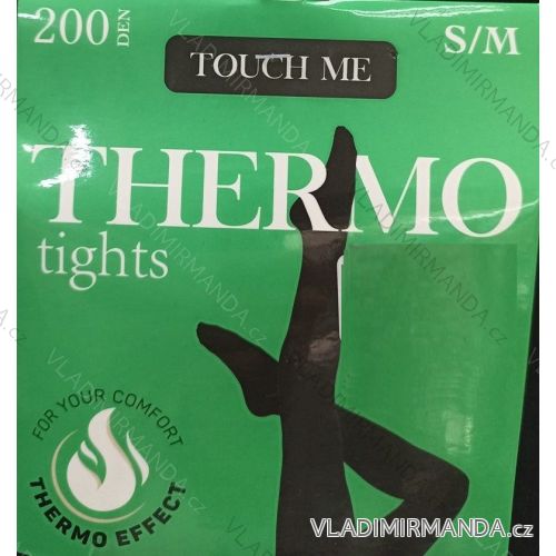 Pančucháče thermo dámske 200DEN (S/M ONE SIZE) POLSKÁ MÓDA DPP22167