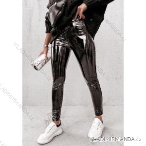 Legíny dlhé latexové dámske (S-XL) TALIANSKA MÓDA IMM22FD3094