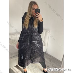 Vesta s kapucňou dámska (M/L ONE SIZE) TALIANSKA MÓDA IM422979