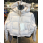 Bunda s kapucňou dlhý rukáv dámske (S-2XL) TALIANSKA MÓDA IMPSS22D2-3869