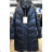 Kabát s kapucňou dlhý rukáv dámske (S-2XL) TALIANSKA MÓDA IMPSS22D2-3853