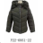 Bunda s kapucňou dlhý rukáv dámske (S-2XL) TALIANSKA MÓDA IMPSS22P22-6661