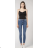 Rifle jeans dlhé dámske (XS-XL) TALIANSKA MÓDA IMPSS22F7153