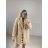 Kabát dlhý rukáv dámske (S/M ONE SIZE) TALIANSKA MÓDA IMPBB22P3614