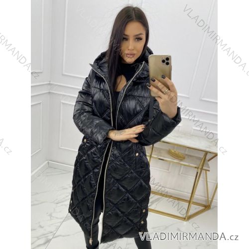 Kabát zimný s kapucňou dámsky (S-XL) MFFASHION IMMF22SH2190