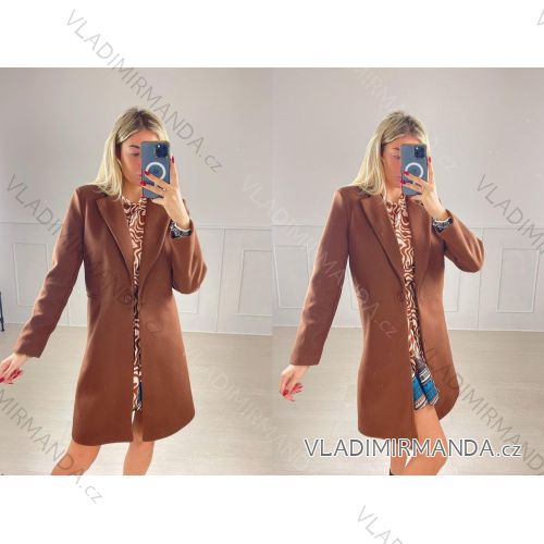 Kabát dlhý rukáv dámský (S/M ONE SIZE) TALIANSKA MÓDA IMPBB22D41291