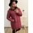 Bunda prešívaná s kapucňou nadrozmer (5XL-9XL) Victoria rossi ELR22ROSSi22-10