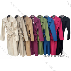 Kabát dlhý rukáv dámsky (S/M ONE SIZE) TALIANSKA MÓDA IMPLM22226200026