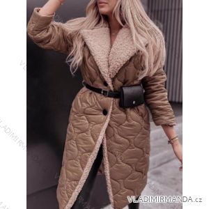 Kabát dlhý rukáv dámský (S/M ONE SIZE) TALIANSKA MÓDA IMWK223757