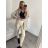 Košeľa oversize s opaskom dlhý rukáv dámska (S/M/L ONE SIZE) TALIANSKA MÓDA IMWGS223417