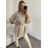 Košeľa oversize s opaskom dlhý rukáv dámska (S/M/L ONE SIZE) TALIANSKA MÓDA IMWGS223417