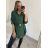 Košeľa oversize s opaskom dlhý rukáv dámska (S/M/L ONE SIZE) TALIANSKA MÓDA IMWGS223417