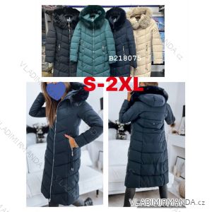 Bunda/kabát s kapucňou dlhý rukáv dámsky (S-2XL) PMWB22B18075