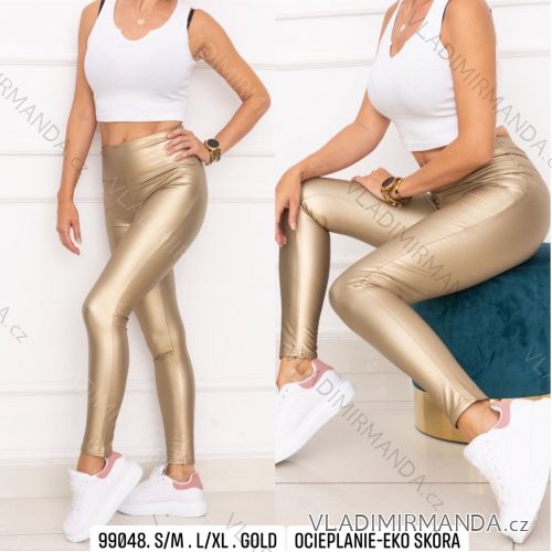 Legíny koženkové dlhé dámske (S/ML/XL) TURECKÁ MÓDA TMWL2299048B