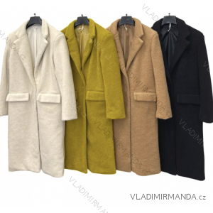 Kabát dlhý rukáv dámsky (S/M ONE SIZE) TALIANSKA MÓDA IMPLM22421100035