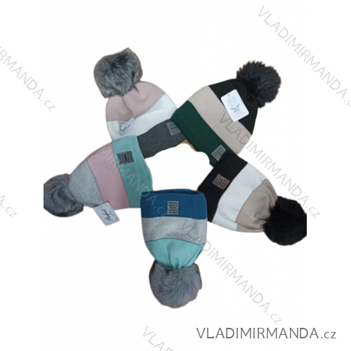 Čiapka zimná dámska (ONE SIZE) VEILO POLSKÁ MÓDA PV922048
