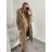 Kabát zimné s kožušinkou dámsky (XS-L) MFFASHION IMMF21PS2220-02