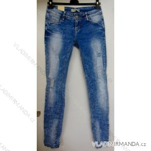 Rifle jeans Dámske nízke sed (34-44) SMILING JEANS H021