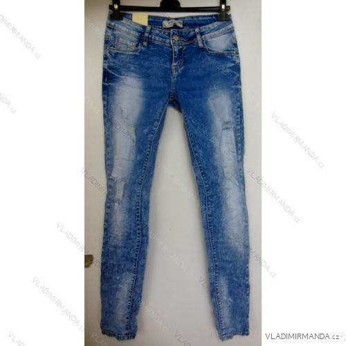 Rifle jeans Dámske nízke sed (34-44) SMILING JEANS H021