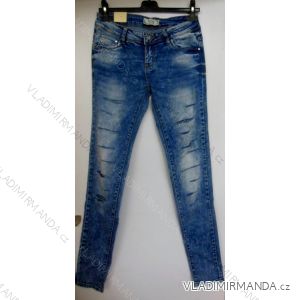 Rifle jeans Dámske nízke sed (34-44) SMILING JEANS H022