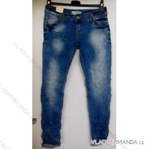 Rifle jeans Dámske nízke sed (34-44) SMILING JEANS H010