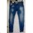 Rifle jeans Dámske nízke sed (34-44) SMILING JEANS H010
