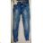 Rifle jeans dámske (34-46) SMILING JEANS S184