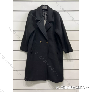 Kabát dlhý rukáv dámsky (S/M ONE SIZE) TALIANSKA MÓDA IMPSH229935