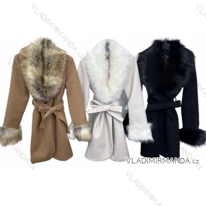 Kabát dlhý rukáv dámsky (S/M ONE SIZE) TALIANSKA MÓDA IMPLM2273010