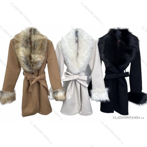 Kabát dlhý rukáv dámsky (S/M ONE SIZE) TALIANSKA MÓDA IMPLM2273010