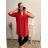 Tunika 3/4 rukáv dámská (XL/2XL ONE SIZE) TALIANSKA MóDA IM322STELA