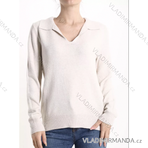 Sveter dlhý rukáv dámska (S/M ONE SIZE) TALIANSKA MÓDA IMPDY22JXYMS54126