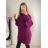 Sveter oversize predĺžený s rolákom dlhý rukáv dámsky (S/M/L ONE SIZE) TALIANSKA MÓDA IMWGS223723