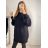 Sveter oversize predĺžený s rolákom dlhý rukáv dámsky (S/M/L ONE SIZE) TALIANSKA MÓDA IMWGS223723