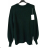 Sveter oversize pletený se stojáčkem dlhý rukáv dámsky (S/M ONE SIZE) TALIANSKA MÓDA IMM22VN22738