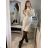 Šaty pletené s rolákom dlhý rukáv dámske (S/M/L ONE SIZE) TALIANSKA MóDA IM4221085/DU červená