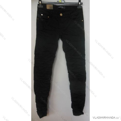 Nohavice elastické dámske (36-46) SMILING JEANS N-491