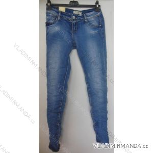 Rifle jeans Dámske nízke sed (34-44) SMILING JEANS H015