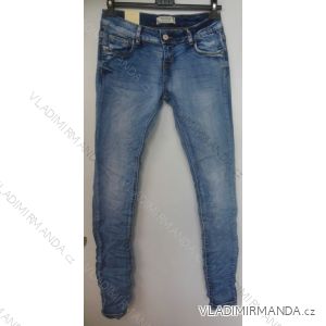 Rifle jeans Dámske nízke sed (34-44) SMILING JEANS H012