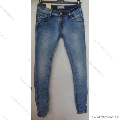 Rifle jeans Dámske nízke sed (34-44) SMILING JEANS H012