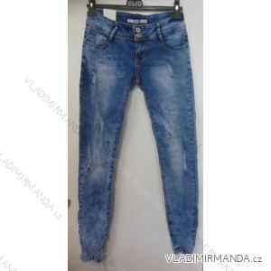 Rifle jeans Dámske nízke sed (34-44) SMILING JEANS S181