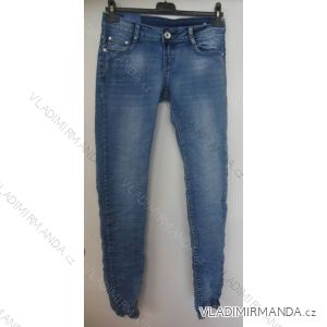 Rifle jeans Dámske nízke sed (34-44) SMILING JEANS N-493