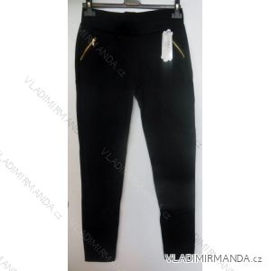 Nohavice elastické dámske (m-3XL) SMILING JEANS P111